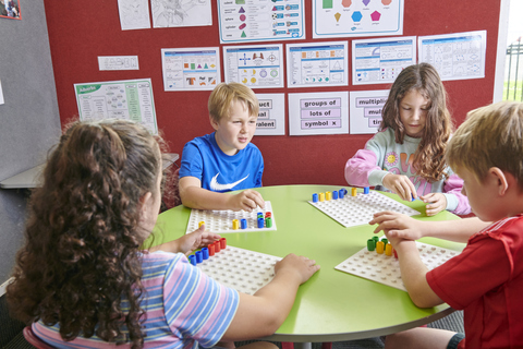 Teacher-led Numicon session